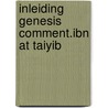 Inleiding genesis comment.ibn at taiyib by Jan Sanders