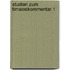 Studien zum timaioskommentar 1