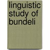 Linguistic study of bundeli by Jaiswal