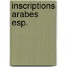 Inscriptions arabes esp. door Levi Provencal