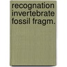 Recognation invertebrate fossil fragm. door Majewske