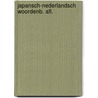 Japansch-nederlandsch woordenb. afl. door David Hoffmann