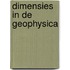 Dimensies in de geophysica