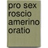 Pro sex roscio amerino oratio