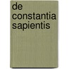 De constantia sapientis door Seneca