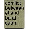 Conflict between el and ba al caan. door Oldenburg