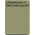 Alfabetische of ideol.lexicografie