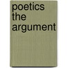 Poetics the argument by Aristoteles