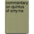 Commentary on Quintus of Smyrna