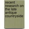 Recent Research on the Late Antique Countryside door William Bowden