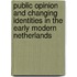 Public Opinion and Changing Identities in the Early Modern Netherlands