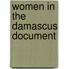 Women in the Damascus Document door Wassen, Cecilia