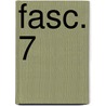 Fasc. 7 door F. Jacoby