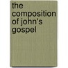 The composition of John's Gospel by David Orton