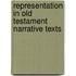 Representation in Old testament narrative texts
