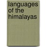 Languages of the Himalayas door Gabi van Driem