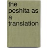 The Peshita as a translation door P.B. Dirksen