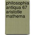 Philosophia antiqua 67 aristotle mathema