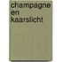 Champagne en kaarslicht