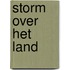 Storm over het land