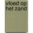 Vloed op het zand