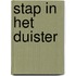 Stap in het duister