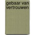 Gebaar van vertrouwen