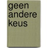 Geen andere keus by Donald