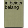 In beider belang by Thorpe