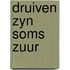 Druiven zyn soms zuur