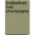Bubbelbad met champagne