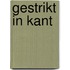 Gestrikt in kant