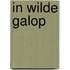 In wilde galop