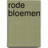 Rode bloemen