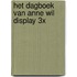 Het dagboek van Anne Wil display 3x