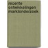 Recente ontwikkelingen marktonderzoek