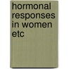 Hormonal responses in women etc door Keizer