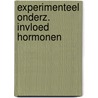 Experimenteel onderz. invloed hormonen by Hueting