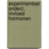 Experimenteel onderz. invloed hormonen door Hueting