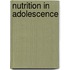 Nutrition in adolescence
