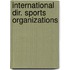 International dir. sports organizations