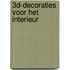 3D-decoraties voor het interieur