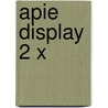 Apie display 2 x door R. de Moor