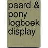 Paard & pony logboek display door P. Bezuijen