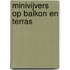 Minivijvers op balkon en terras