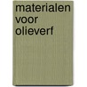 Materialen voor olieverf door Parramon