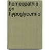 Homeopathie en hypoglycemie door Gelderblom