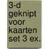 3-D geknipt voor kaarten set 3 ex.