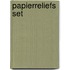 Papierreliefs set