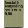 Feestelijk embossing set 3 ex a 9,90 door Volp